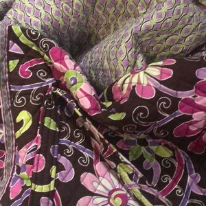 Vera Bradley -retired purple punch 2009 duffle bag